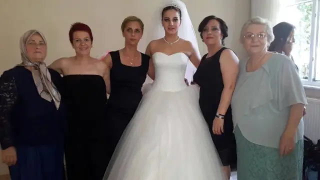 Büşra ve Samet bir  ömür hayata evet dediler.
