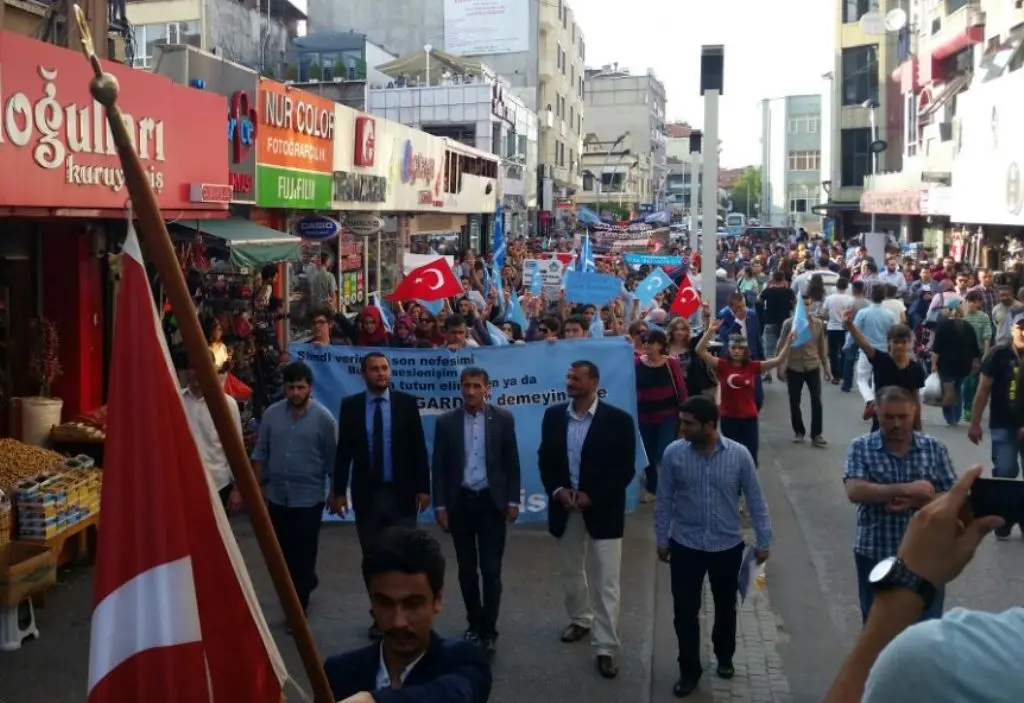 Haber: Ülkücüler Çin Zulmünü protesto ettiler - Öne Çıkan