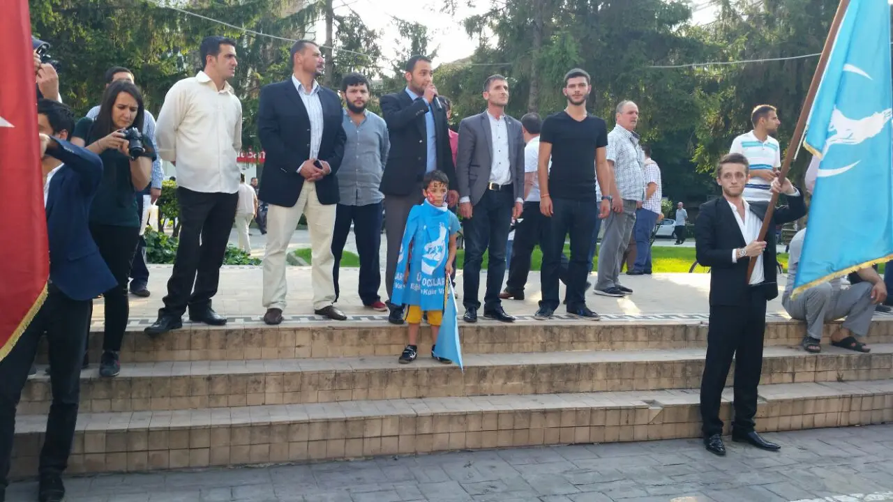 Haber: Ülkücüler Çin Zulmünü protesto ettiler - Galeri-4