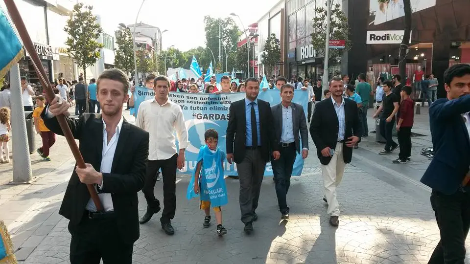 Haber: Ülkücüler Çin Zulmünü protesto ettiler - Galeri-3