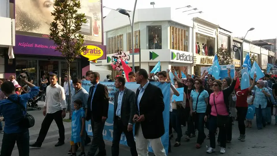 Haber: Ülkücüler Çin Zulmünü protesto ettiler - Galeri-2