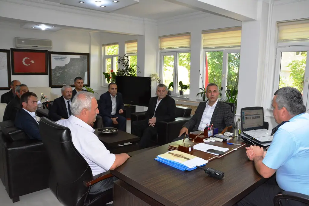 Haber: Akbıyık, Cengiz ve Baş’a Babaoğlu ve Ekibinden ziyaret - Galeri-4
