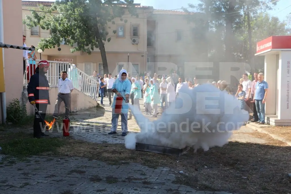 Haber: Hendek Devlet Hastanesinde Yangın Tatbikat Gerçekleşti - Galeri-2