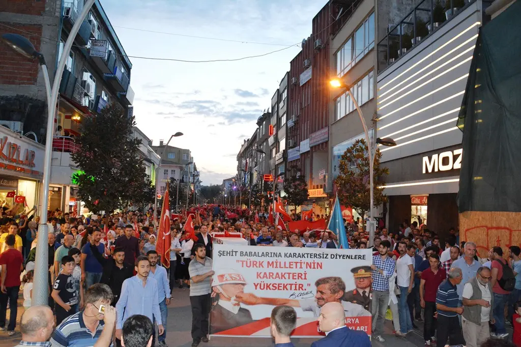 Haber: Sakarya’da Ülkücüler Sokağa indi - Galeri-1