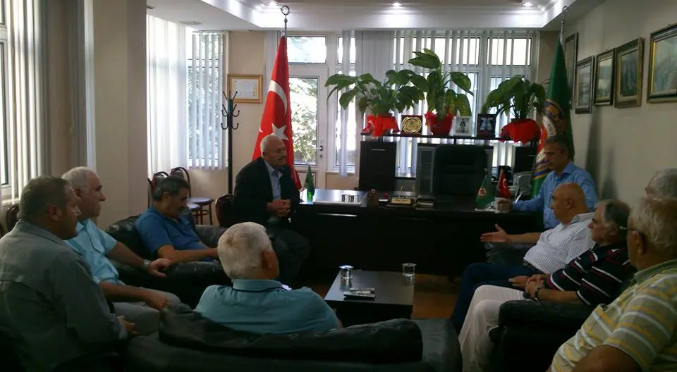 Haber: Özkoç'tan Ziraat Odası ve Muhtarlara ziyaret - Galeri-1