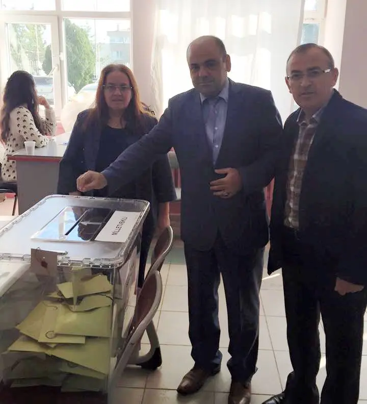 Haber: MHP Milletvekil Adayları oylarını kullandılar - Galeri-1