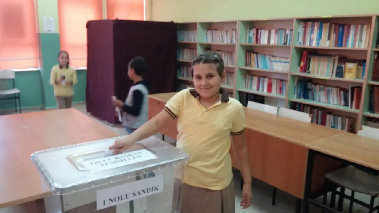 Haber: Ş.Ali Gaffar Okkan Ortaokulunda Başkanlık Seçim Heyecanı‏ - Galeri-3