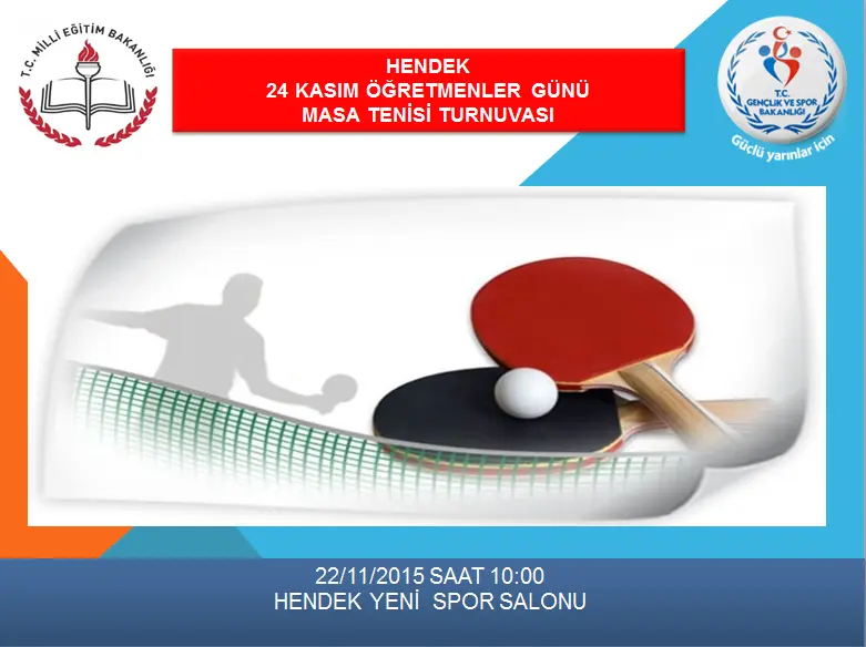 Haber: ÖĞRETMENLER ARASI MASA TENİSİ TURNUVASI - Öne Çıkan