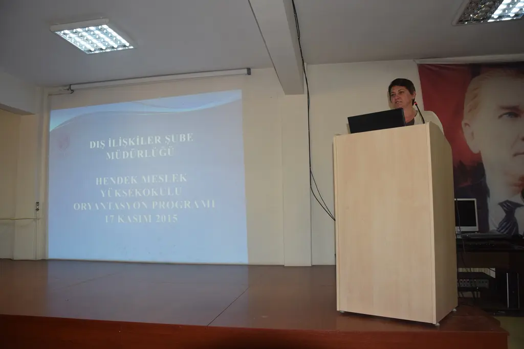 Haber: Hendek MYO’da  öğrenciler Bilgilendirildi ve Onurlandırıldı - Galeri-3