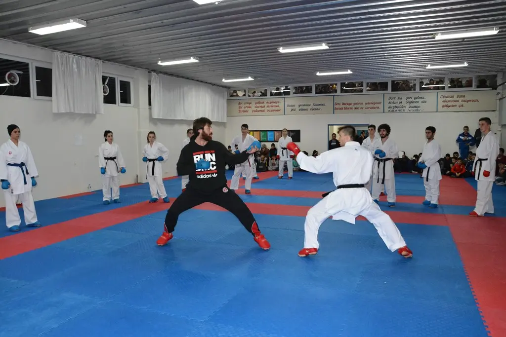 Haber: Dünya Şampiyonu Enes Erkan’dan Hendek Karate Takımına Moral - Galeri-6