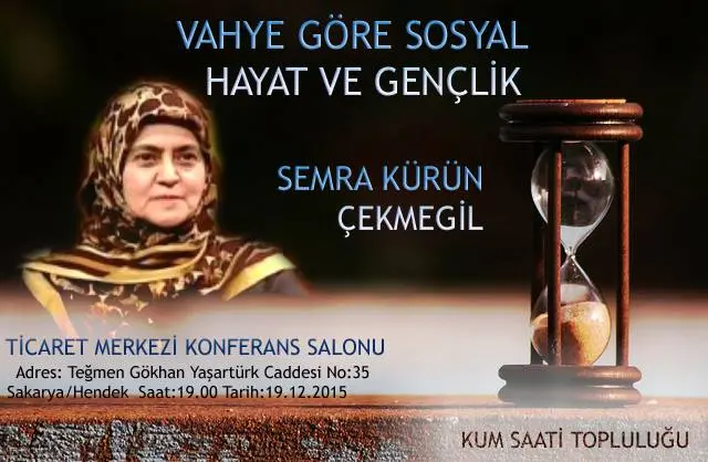 Haber: Vahye göre Sosyal Hayat ve Gençlik Konefransı - Öne Çıkan