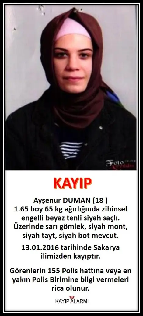 Haber: Kayıp Ayşenur Aranıyor - Galeri-1