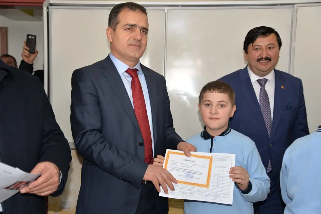 Haber: TEOG Türkiye birincisine okulunda tören - Galeri-2