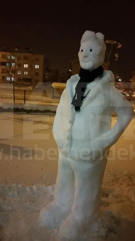 Haber: Genç Okurumuzdan Kardan Sanat Eseri - Galeri-2