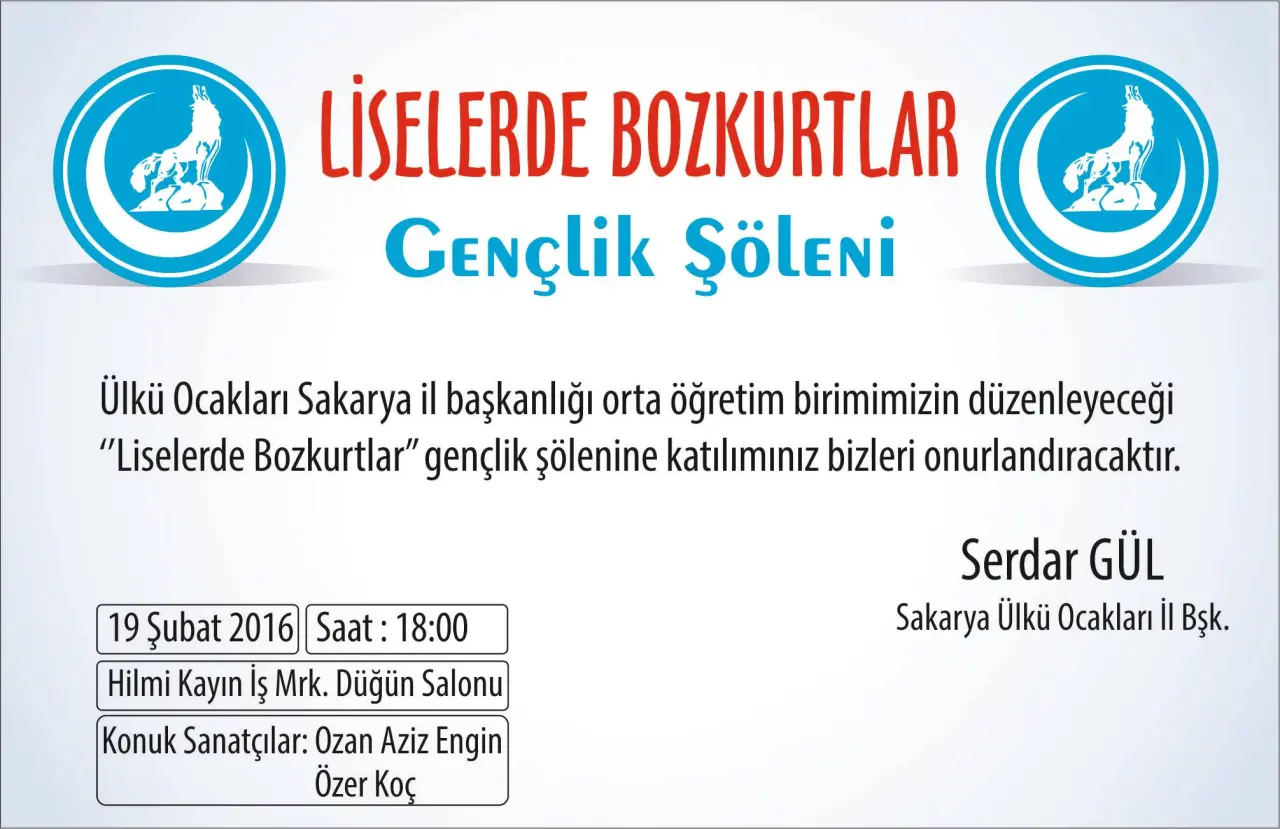 Haber: Liselerde Bozkurtlar Gençlik Şölenine Davet - Galeri-1