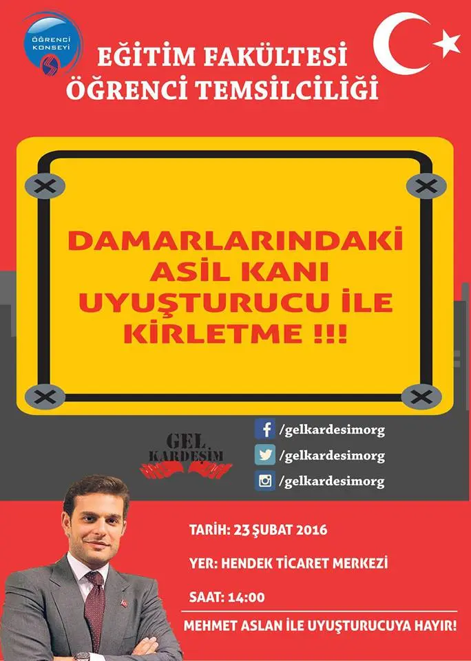 Haber: Mehmet Aslan’la Madde Bağımlılığına Hayır - Öne Çıkan