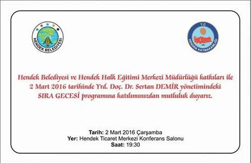 Haber: Sıra Gecesi Hazırlıklar Tam Gaz Devam Ediyor. - Galeri-2