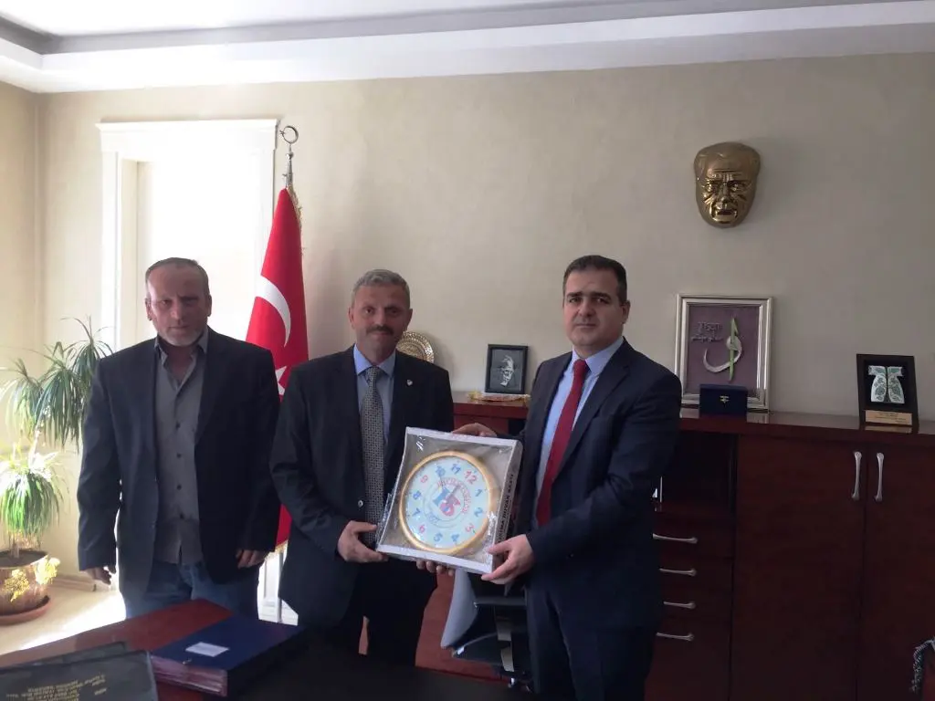 Haber: Amatör Spor Kulüplerinden Kaymakama Ziyaret - Galeri-1