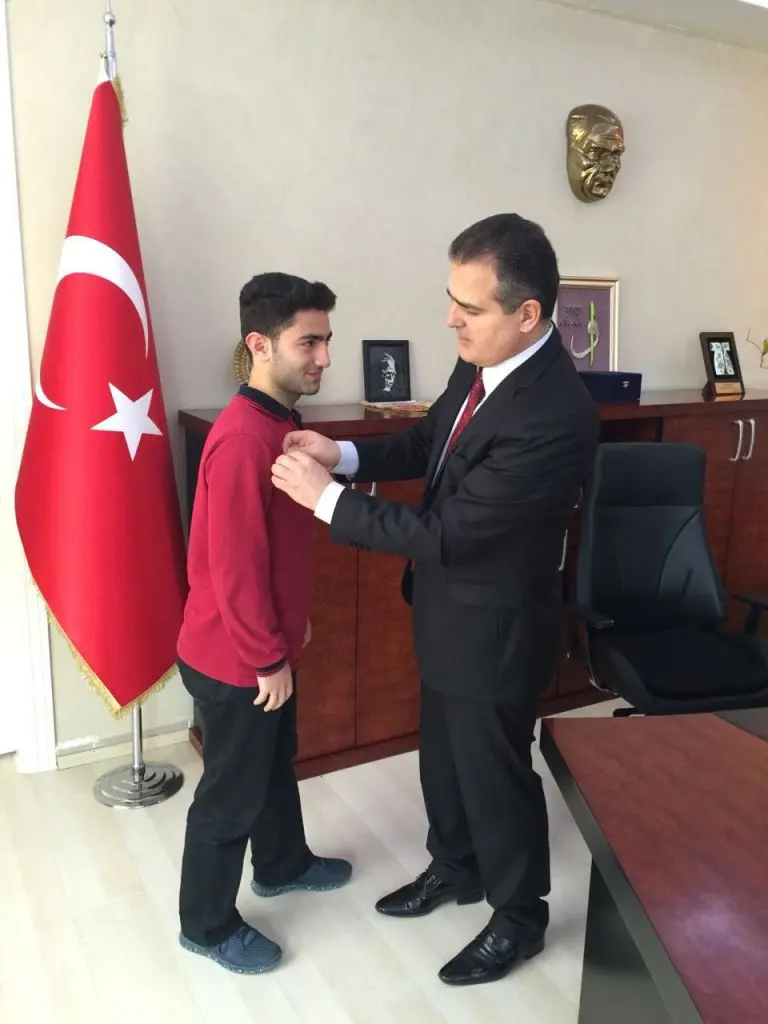 Haber: Şampiyon Kaymakam Akbıyık’ı Ziyaret Etti - Galeri-2