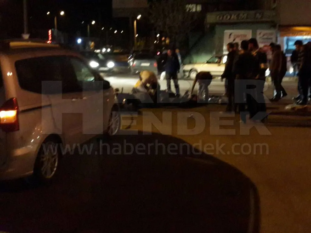 Haber: MOTOSİKLET KAZASI 2 YARALI - Galeri-4