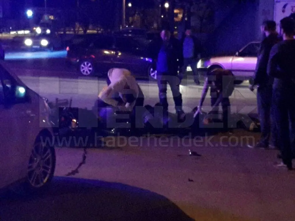 Haber: MOTOSİKLET KAZASI 2 YARALI - Galeri-3