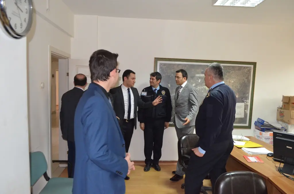 Haber: Başsavcı ve Daire Amirlerinden Emniyete Ziyaret - Galeri-3