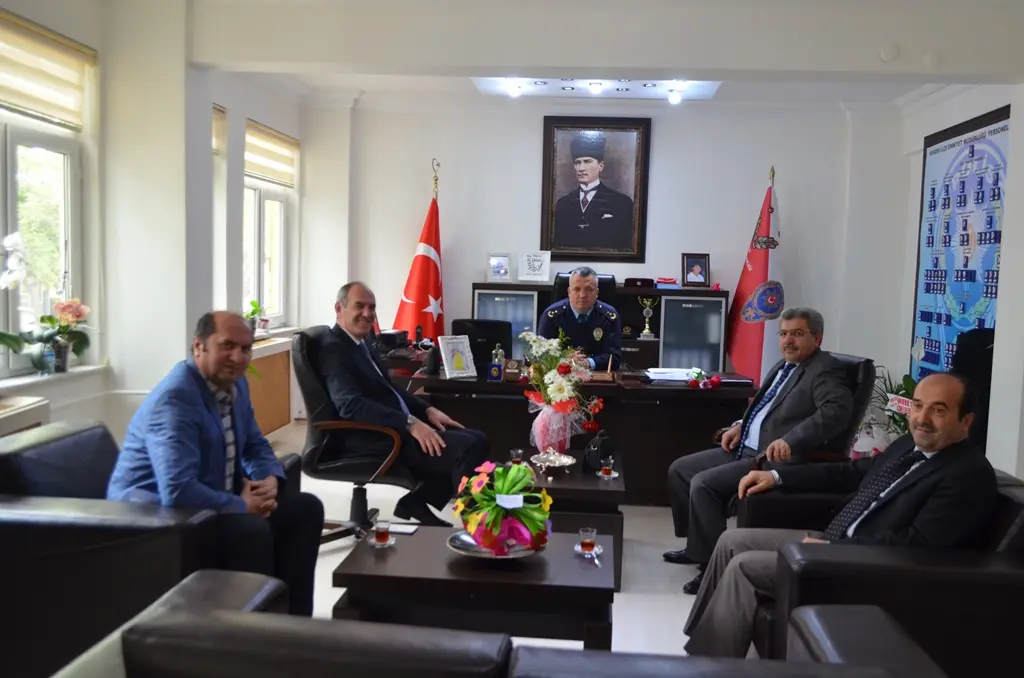 Haber: Başsavcı ve Daire Amirlerinden Emniyete Ziyaret - Galeri-2