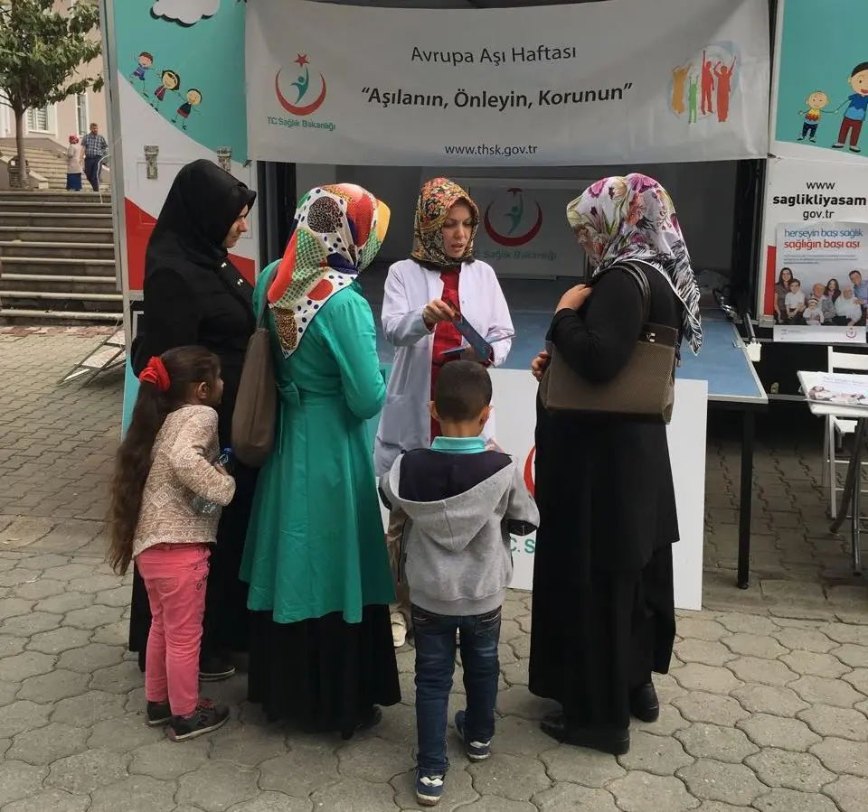 Haber: TOPLUM SAĞLIĞINDAN AŞI FARKINDALIĞI - Galeri-2