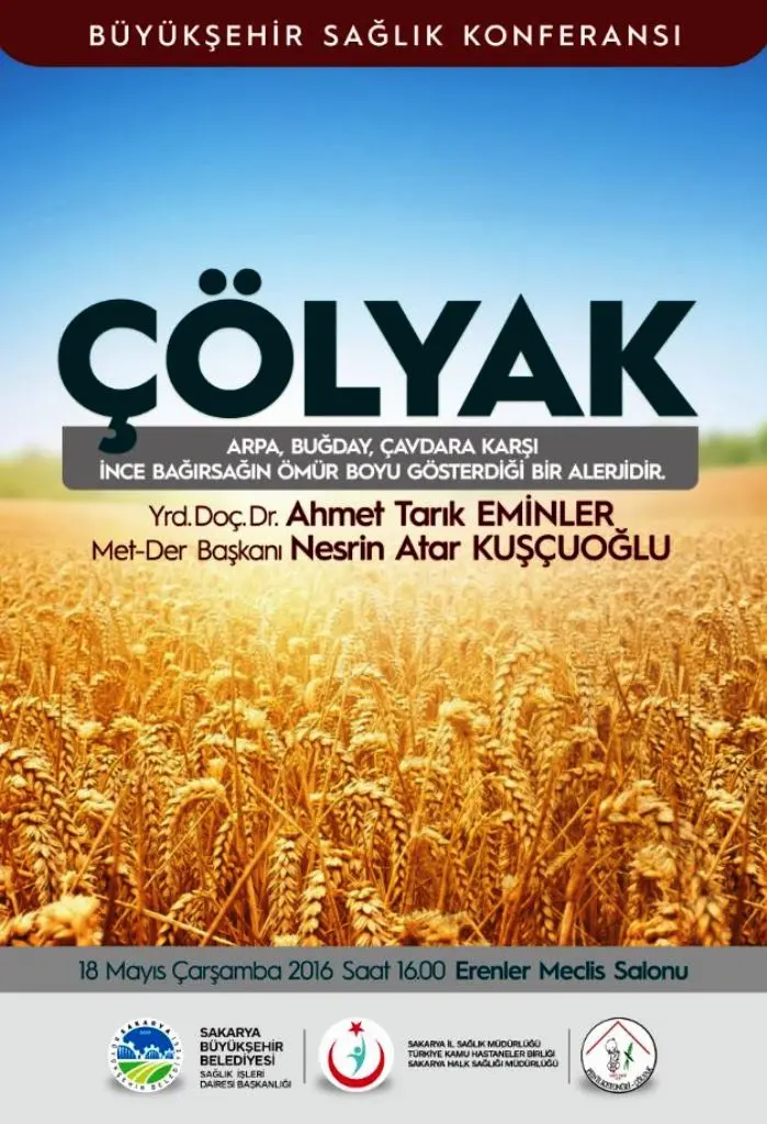 Haber: Çölyak Bu Konferansta Konuşulacak - Öne Çıkan