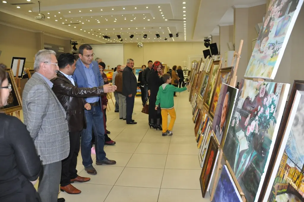 Haber: Sanatseverler Sergide Buluştu - Galeri-2