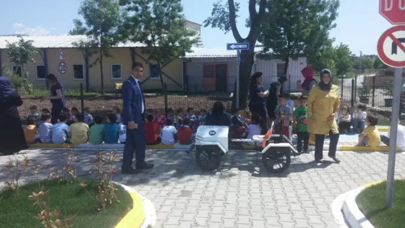 Haber: Anaokulu Öğrencileri Trafik Parkını Gezdi - Galeri-2