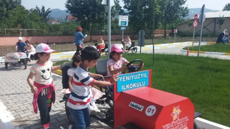 Haber: Anaokulu Öğrencileri Trafik Parkını Gezdi - Galeri-3
