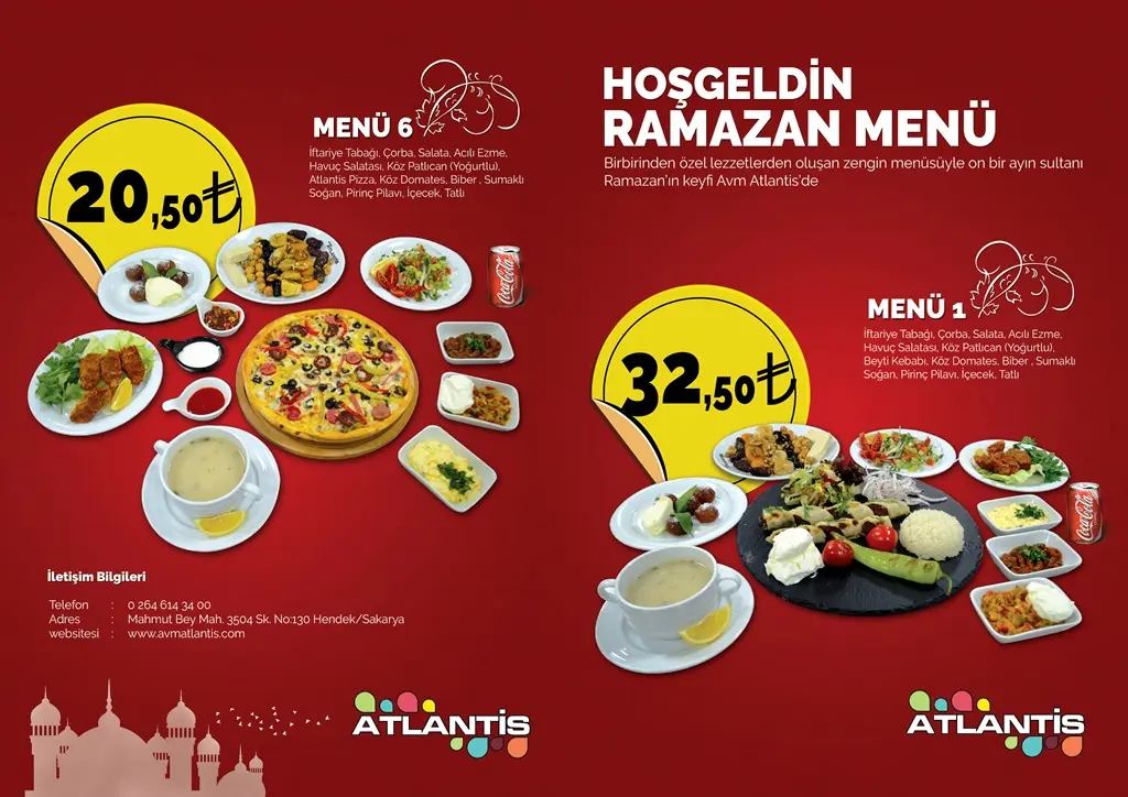 Haber: AVM Atlantisten Ramazana Özel Menü - Galeri-1