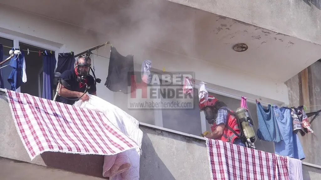 Haber: Hendek Başpınar mahallesi Selvidibi sokakta yangın - Galeri-1