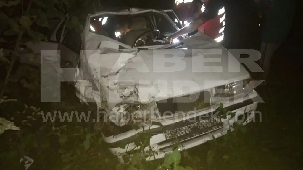 Haber: Otomobil Şarampole Uçtu 1 Ölü 4 Yaralı - Galeri-3