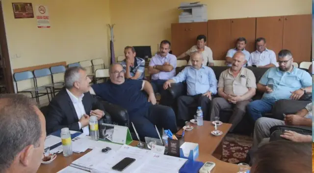Babaoğlu’ndan  Muhtarlar Derneğine Hayırlı Olsun Ziyareti