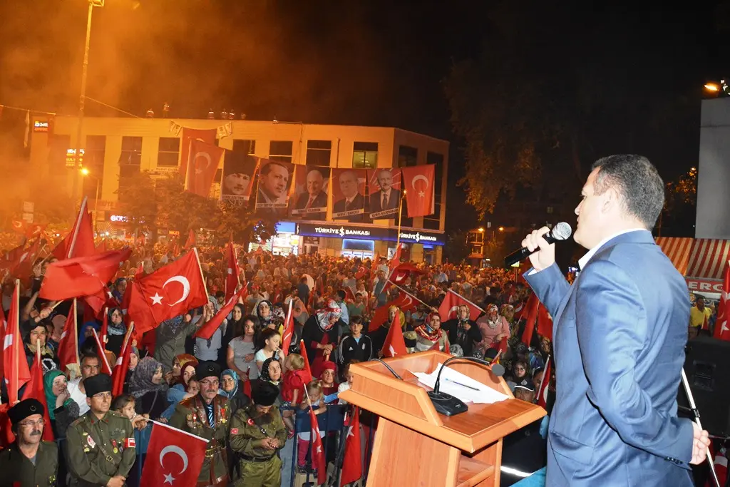 Haber: Demokrasi Nöbeti Tutan Hendek Halkına Teşekkür Ettiler - Galeri-2
