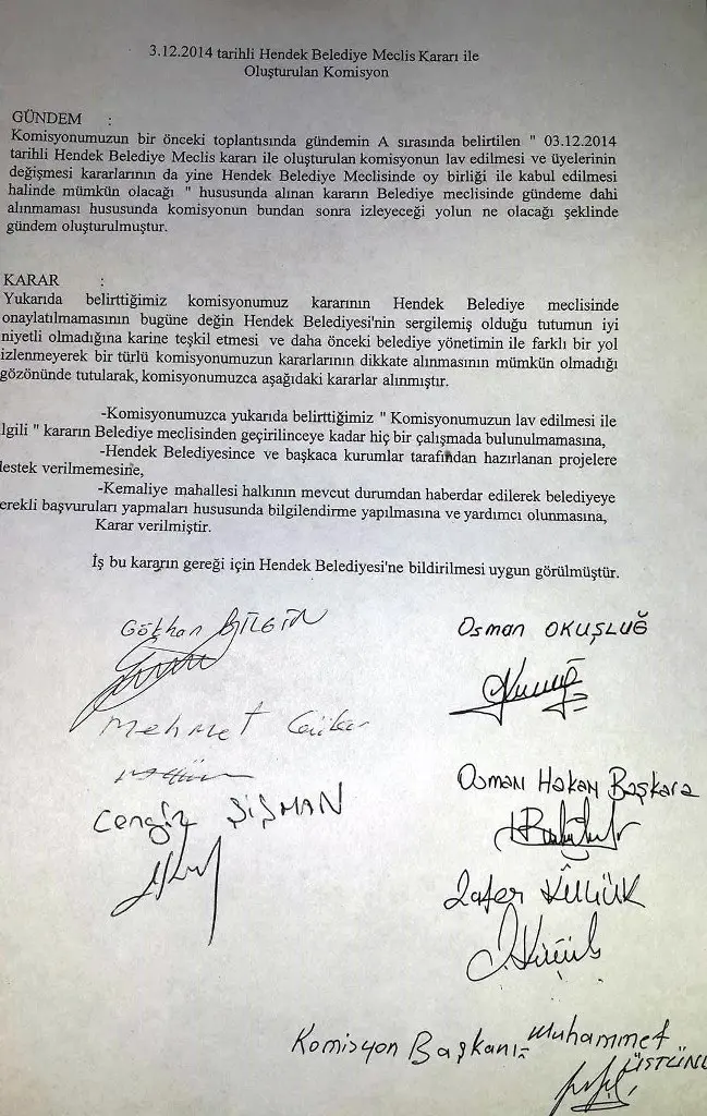 Haber: Kemaliye Mahallesi Komisyonundan Açıklama - Galeri-1
