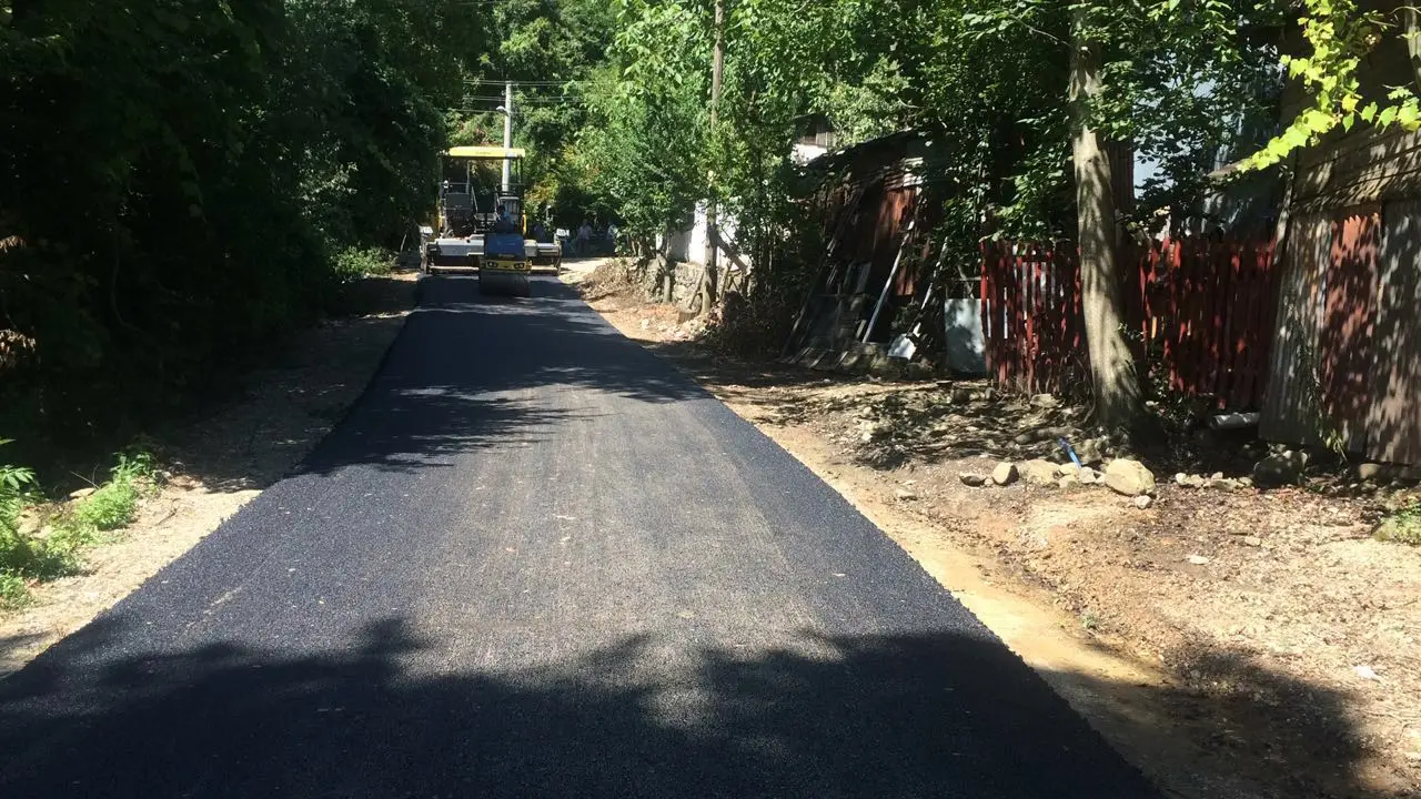 Haber: Asfalt ve Yol genişletme Çalışmaları Tam Gaz - Galeri-2