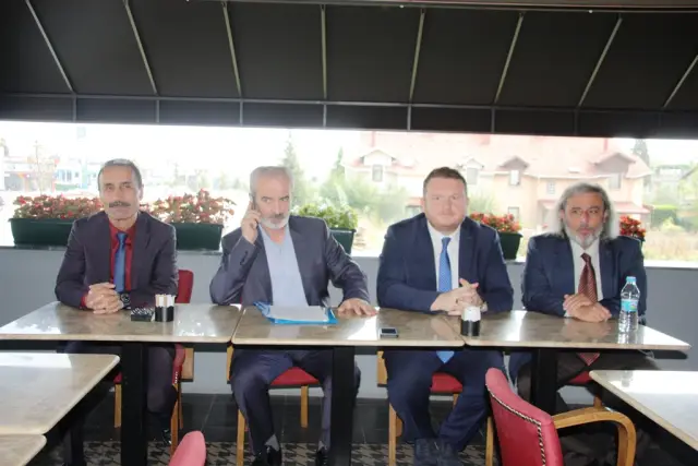 Açba ve MHP İl Başkanı basınla