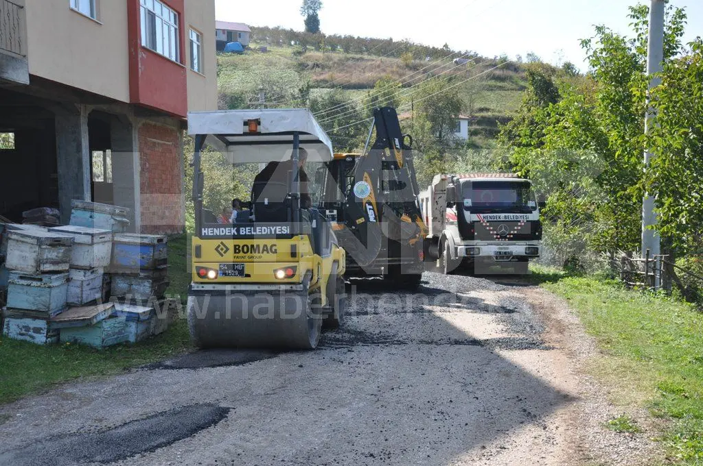 Haber: Zirvede Asfalt Yama Çalışması - Galeri-1