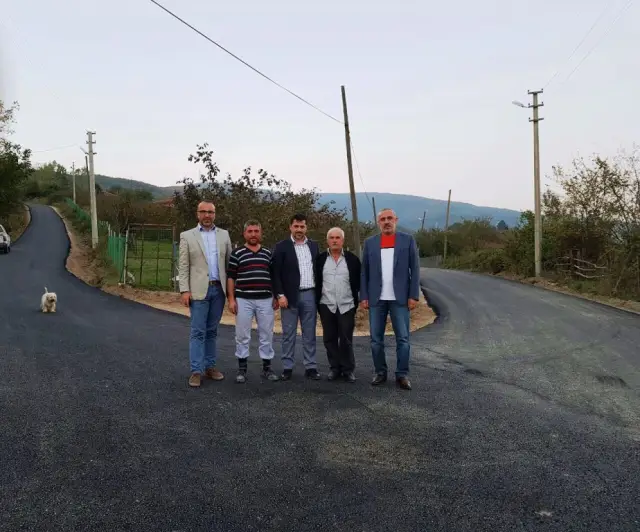 Sofu ve Ekibi Asfalt Çalışmalarını Yerinde Gezdi