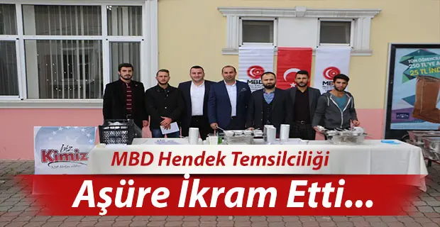 Haber: Hendek Mbd’den Aşure İkramı - Öne Çıkan