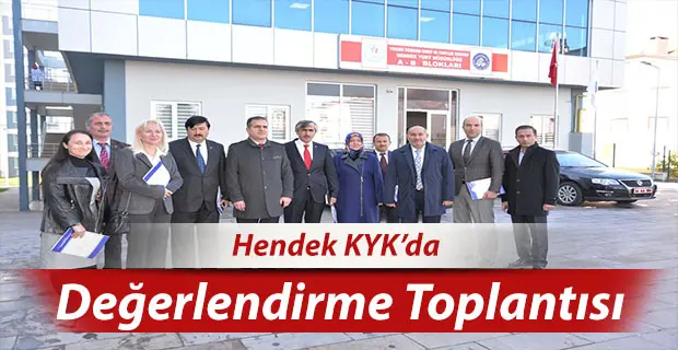 Haber: KYK’da Değerlendirme Toplantısı - Öne Çıkan