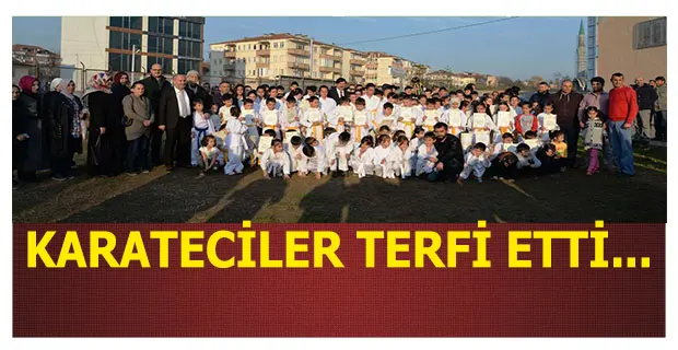 Haber: Karateciler terfi etti - Öne Çıkan
