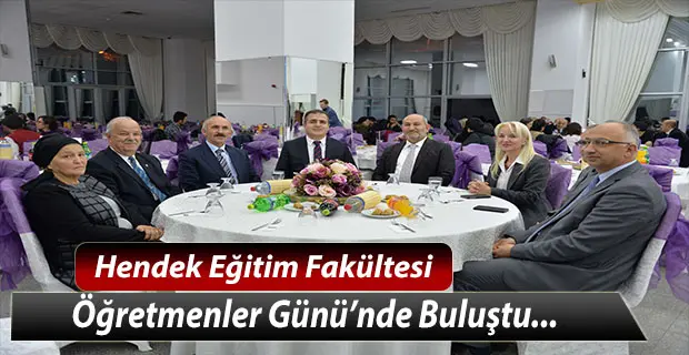 Haber: Eğitim Fakültesi Öğretmenler Günü’nde Buluştu - Öne Çıkan