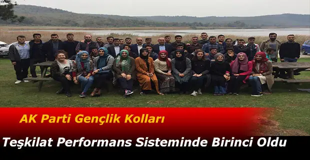 AK Parti Gençlik Kolları Teşkilat Performans Sisteminde Birinci Oldu