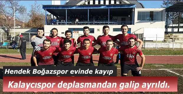 Haber: Hendek Boğazspor Evinde Kayıp - Öne Çıkan