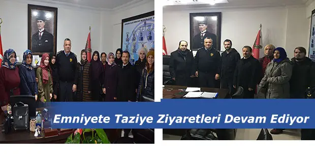 Kredi Yurtlar Kurumundan ve Şişman’dan Emniyete Taziye Ziyareti