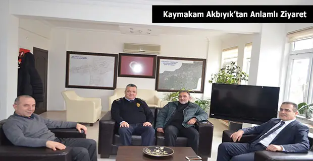 KAYMAKAM AKBIYIK' TAN ANLAMLI ZİYARET